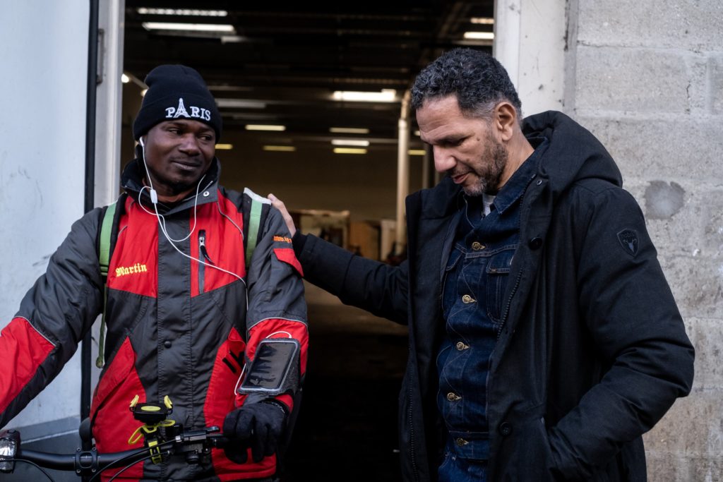 Patrice, from Burkina Faso, found temporary shelter in a squat in Seine-Saint-Denis